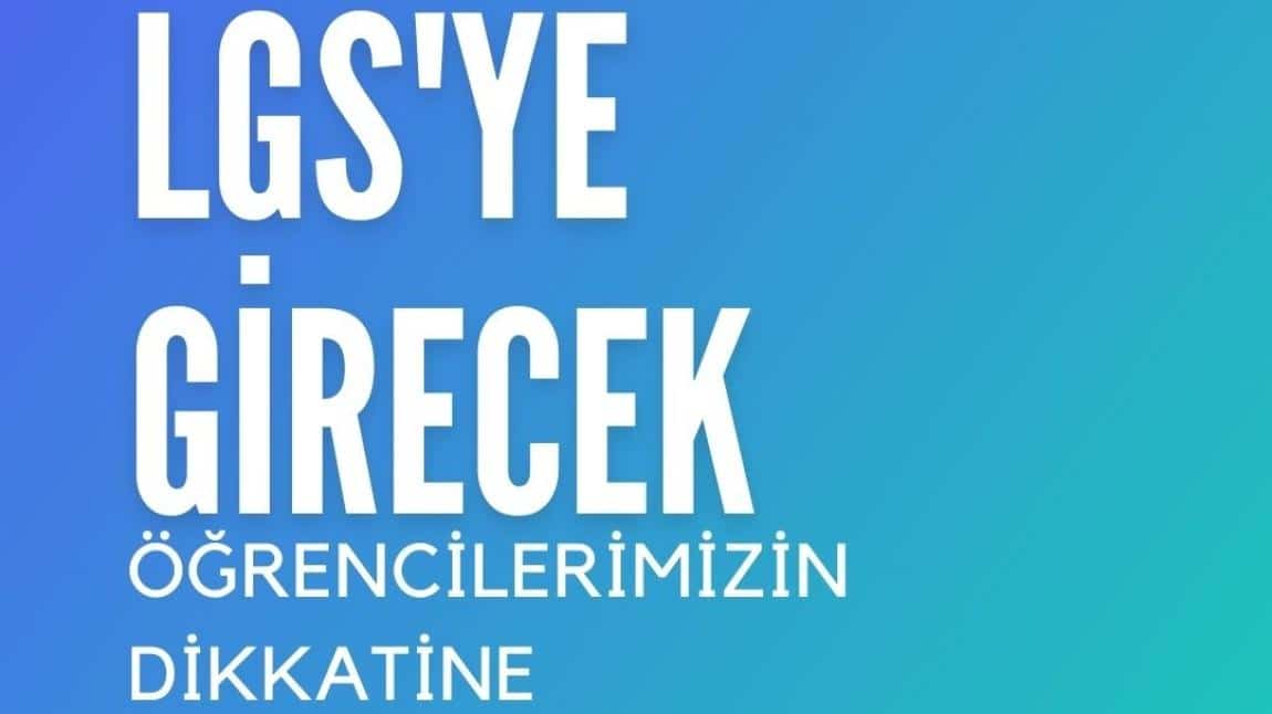 LİSELERE GİRİŞ SINAVI GİRİŞ BELGELERİ YAYINLANDI
